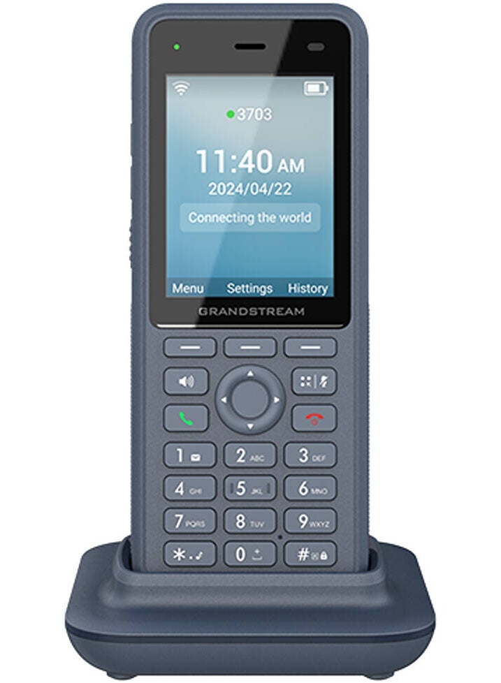 Grandstream هاتف Grandstream WP836 المتين، شاشة 2.8 بوصة، بتصنيف IP69K، واي فاي مزدوج النطاق 6، 3 حسابات SIP، 3 خطوط، مؤتمرات صوتية بأربعة اتجاهات - Image 3